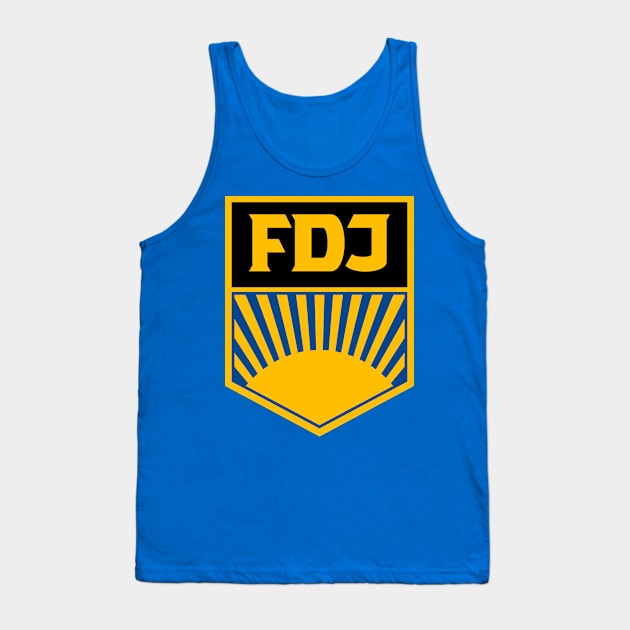 FDJ - Free German Youth Logo Tank Top by GetThatCar